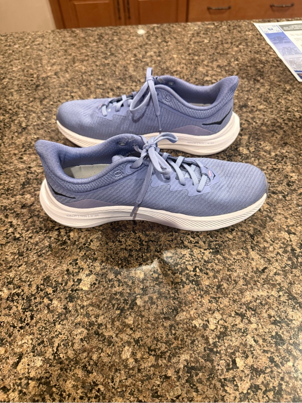 Hoka Women's Solimar Lavender White Athletic Running Shoes Sneakers - Picture 5 of 14